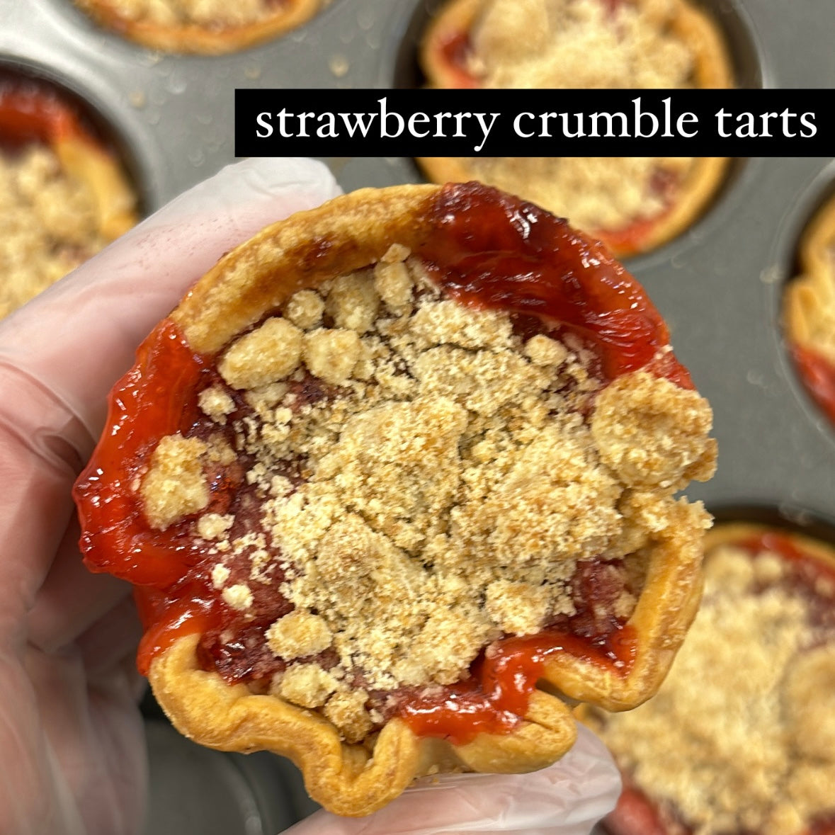 Crumble Pie Tarts